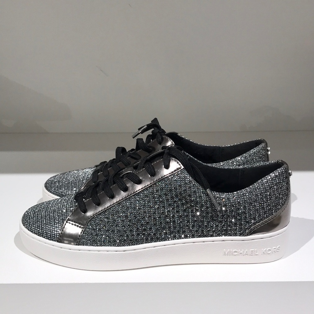 Michael Kors Catelyn lace crystal glitter silver - Picture 2 of 8